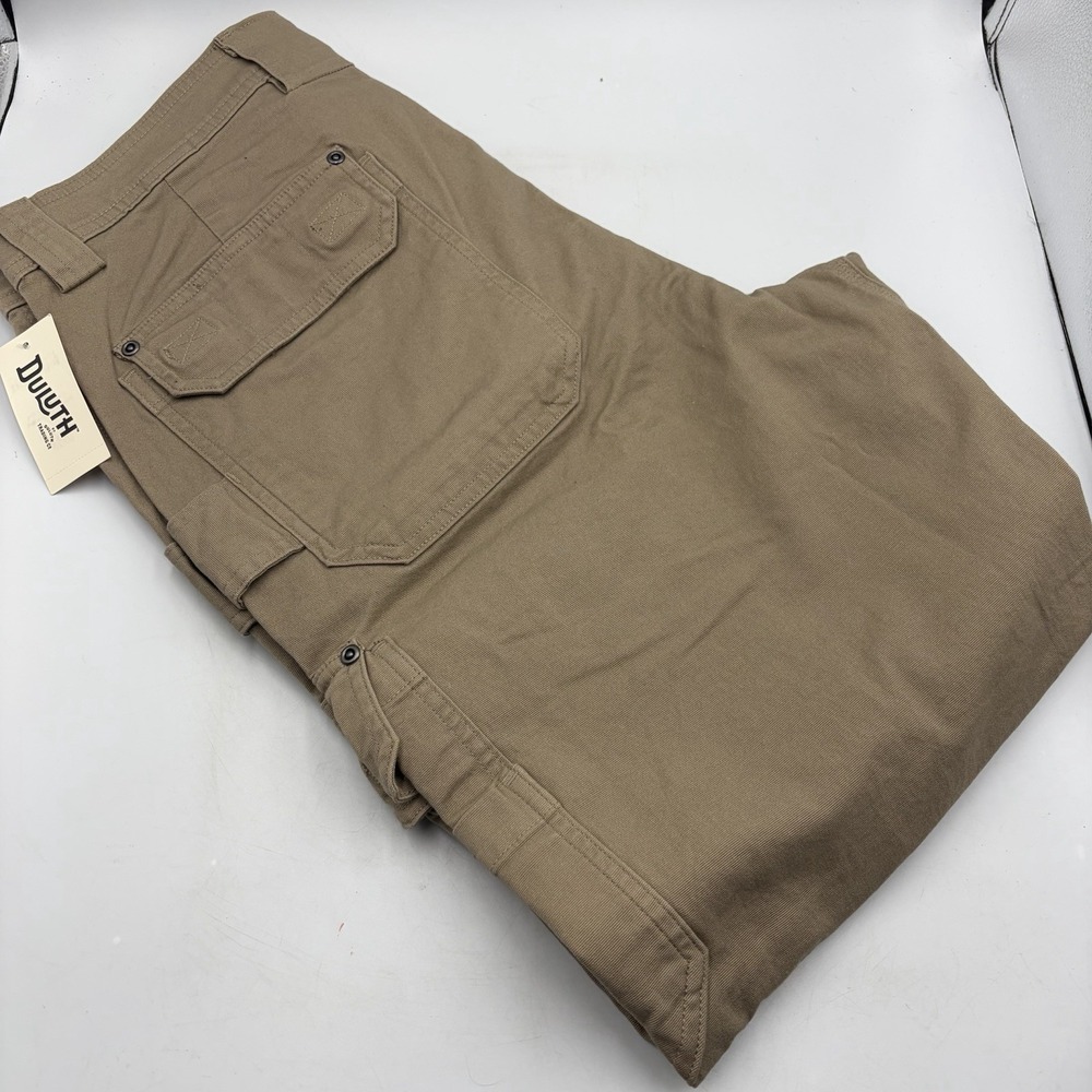 Duluth Trading Flex Fire Hose Slim Fit Cargo Work Pants Mens 38 x 30 NWT 84301